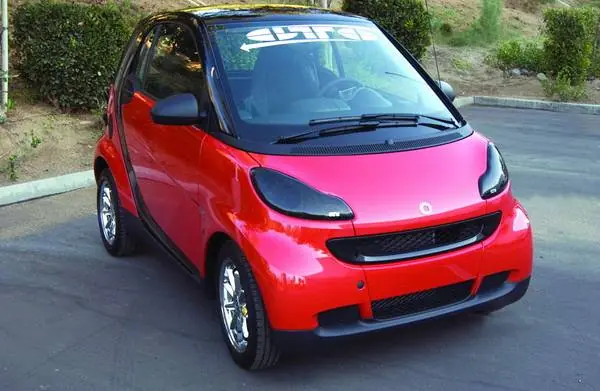 Smart ForTwo GT Styling Headlight Covers - Small - Smoke - GT0810S Fast Shipping