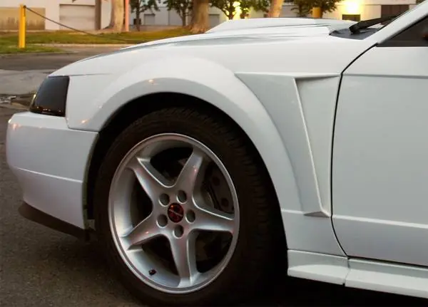 Price Cut Ford Mustang Xenon Front Fender Reverse Scoop - Urethane - Left & Right - 12800