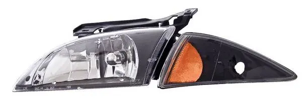Chevrolet Cavalier Anzo Headlights - Crystal &Black with Corners - 121019 In Demand