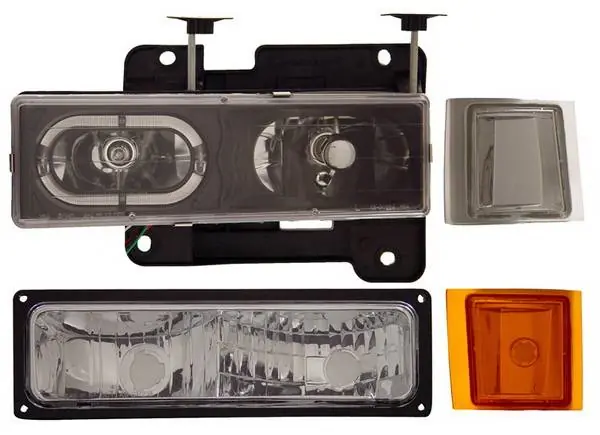 Chevrolet CK Truck Anzo Headlights - Crystal & Black - 111100 Today Only