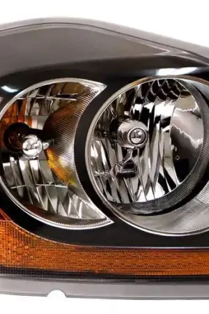 Dodge Durango Anzo Headlights - Black with Amber Reflectors - 111110 Mega Sale