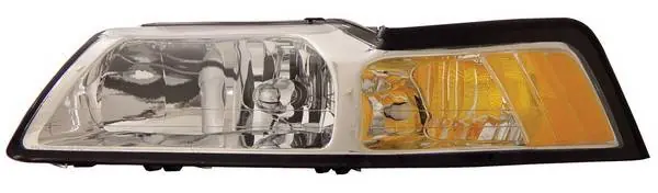 Weekend Sale Ford Mustang Anzo Headlights - Crystal & Chrome - 121041
