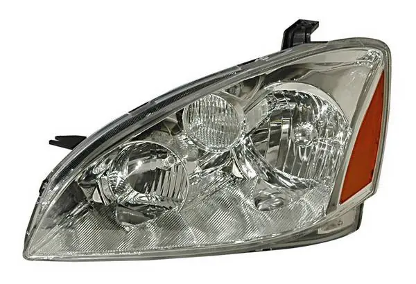Nissan Altima Anzo Headlights - Crystal & Clear with Amber Reflectors - 121259 Trending