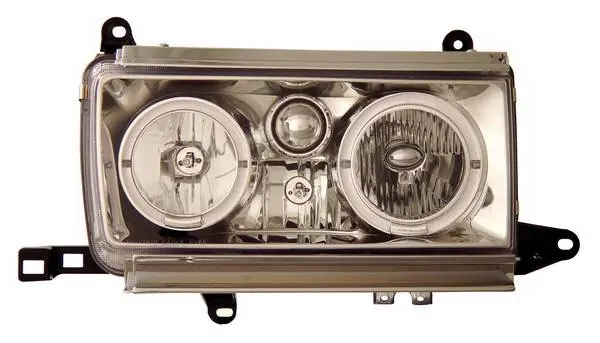Toyota Land Cruiser Anzo Headlights - Crystal with Halo - 111092 Best Seller