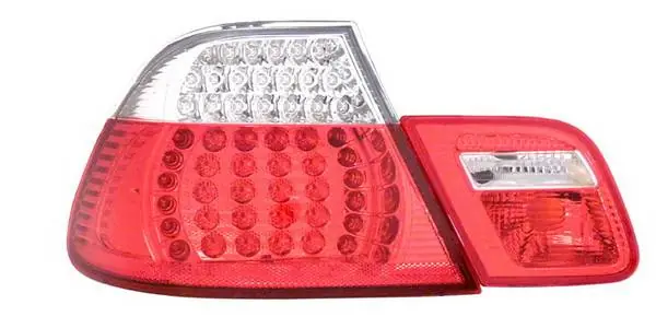 BMW 3 Series 2DR Anzo LED Taillights - Red & Clear - 4PC - 321105 Don’t Miss Out