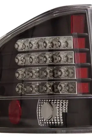 Chevrolet S10 Anzo LED Taillights - Black - 311015 Fan Favorite