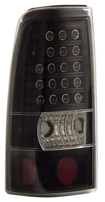 Chevrolet Silverado Anzo LED Taillights - Black - 311012 Fan Favorite