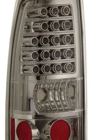 Chevrolet Silverado Anzo LED Taillights - Chrome - 311011 Free Returns
