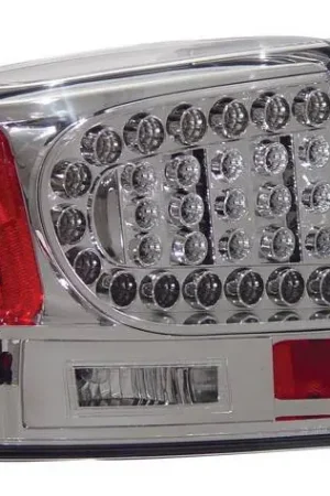 Free Shipping Dodge Charger Anzo LED Taillights - Chrome - 321013
