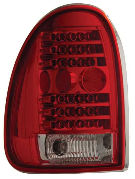 Hot Deal Dodge Durango Anzo LED Taillights - Red & Clear - 311056