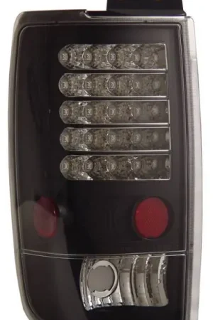 Free Returns Ford Expedition Anzo LED Taillights - Black - 311021