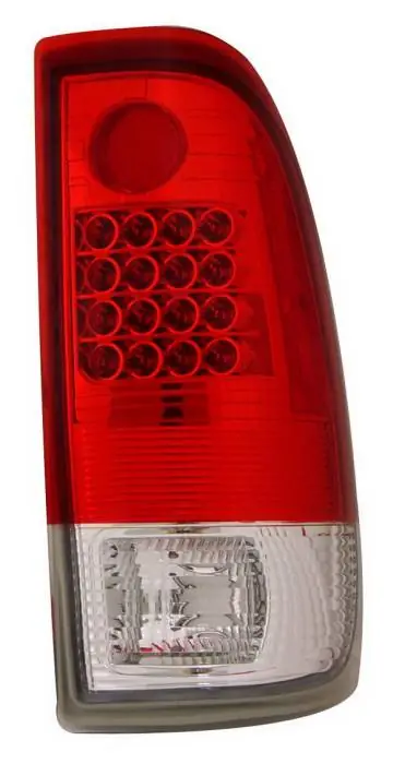 Best Choice Ford F250 Anzo LED Taillights - Red & Clear - 311111