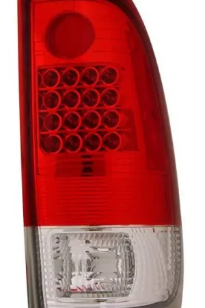 New Arrival Ford F150 Anzo LED Taillights - Red & Clear - 311111