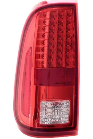 Direct From Manufacturer Ford F250 Anzo LED Taillights - Red & Clear - 311050