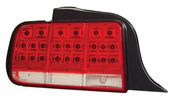 Ford Mustang Anzo LED Taillights - Red & Clear - 321018 Top Rated