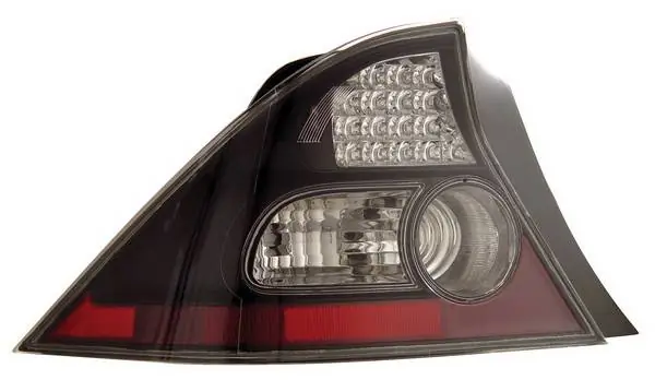 Professional Grade Honda Civic 2DR Anzo LED Taillights - Black - 321035