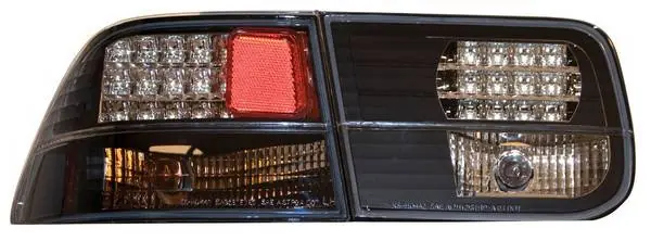 Honda Civic 2DR Anzo LED Taillights - Black - 321041 Save Now