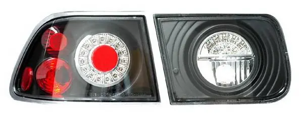 In Demand Honda Civic 2DR Anzo LED Taillights - G2 - Black - 321039