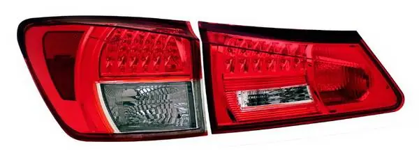 Holiday Sale Lexus IS Anzo LED Taillights - Red & Clear - 321154