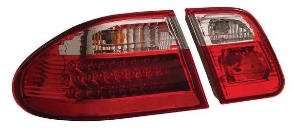 Order Now Mercedes-Benz E Class Anzo LED Taillights - G2 - Red & Clear - 321114