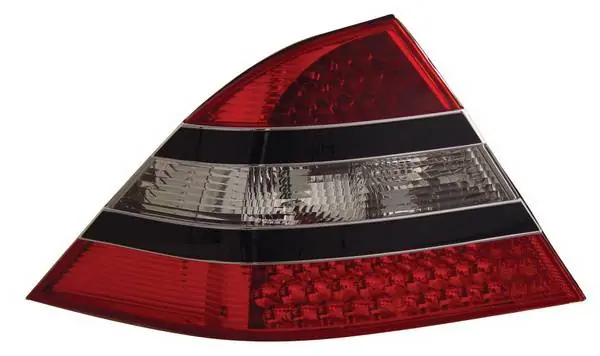 Mercedes-Benz S Class Anzo LED Taillights - Red & Clear - Black Center - 321085 Latest