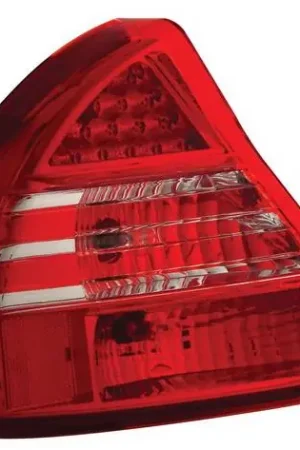 Wholesale Mitsubishi Mirage Anzo LED Taillights - Red & Clear - 321059