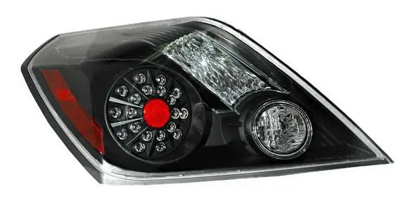 Fan Favorite Nissan Altima Anzo LED Taillights - Black - 321194