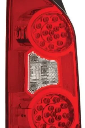 Hassle-Free Returns Nissan Xterra Anzo LED Taillights - Red & Clear - 311078