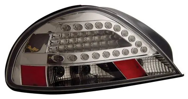 Pontiac Grand Am Anzo LED Taillights - Chrome - 321095 Direct From Factory