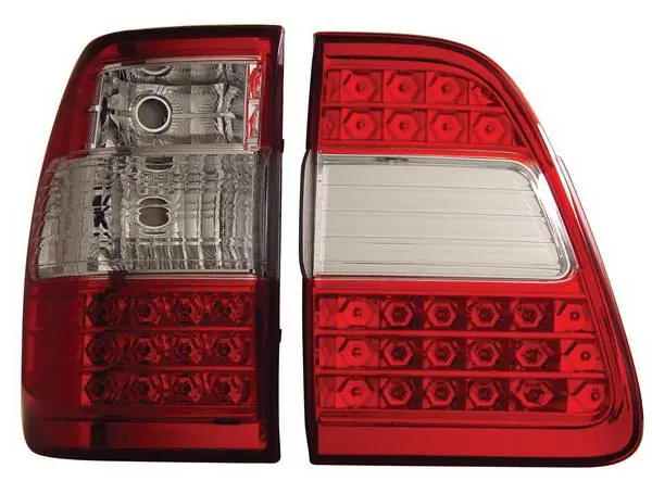 Toyota Land Cruiser Anzo LED Taillights - G2 - Red & Clear - 311094 High Quality