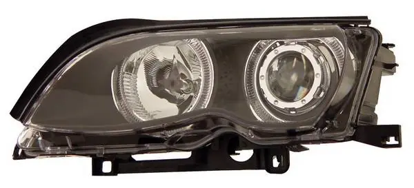 BMW 3 Series 4DR Anzo Projector Headlights - Black with Halo - 121140 Professional Grade