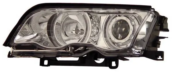 BMW 3 Series 4DR Anzo Projector Headlights - with Halo Chrome - 121016 Next Day Delivery