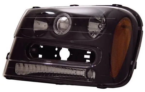 While Supplies Last Chevrolet Trail Blazer Anzo Projector Headlights - with Halo Black - 111019