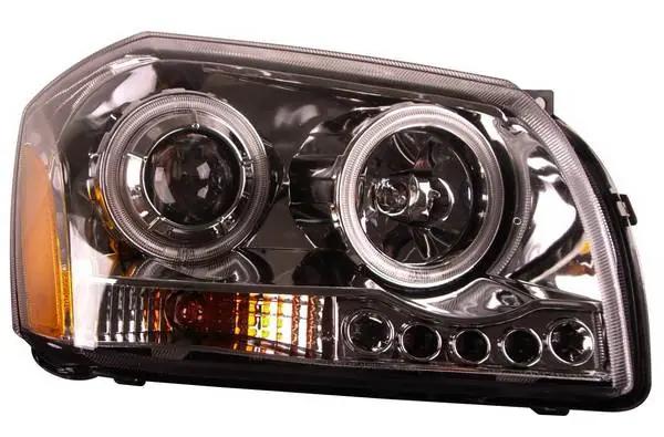 Latest Dodge Magnum Anzo Projector Headlights - Chrome & Clear - 121219
