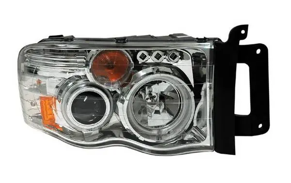 Time-Limited Dodge Ram Anzo Projector Headlights - G2 with Halo CCFL - Chrome - 111165