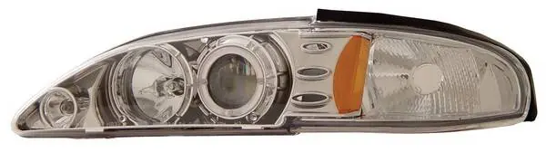 Ford Mustang Anzo Projector Headlights - with LED Halo - Chrome - 1PC - 121039 Must Have