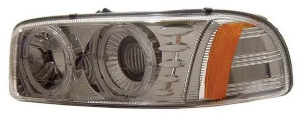 Super Sale GMC Sierra Anzo Projector Headlights - with Halo Chrome - 111003