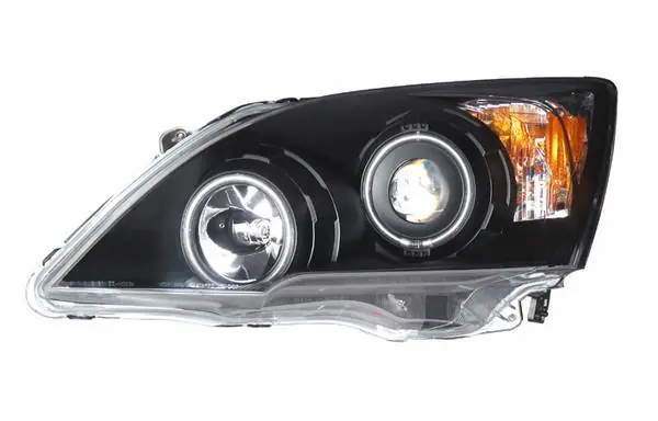 Final Sale Honda CRV Anzo Projector Headlights - Black & Clear with Halos - 121225