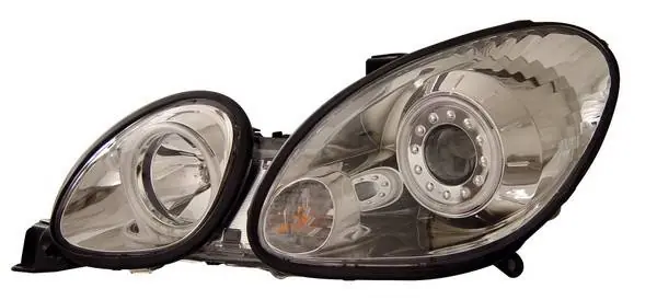 Lexus GS Anzo Projector Headlights - with Halo - Chrome & Clear with Amber Reflectors - 121143 New Arrival