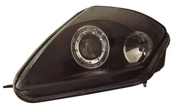 Express Delivery Mitsubishi Eclipse Anzo Projector Headlights - with Halo Black - 121093