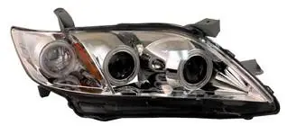 Toyota Camry Anzo Projector Headlights - G2 Chrome & Clear with Halos - 121222 Top Rated