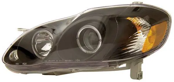 Don’t Miss Out Toyota Corolla Anzo Projector Headlights - with Halo Black - 121125