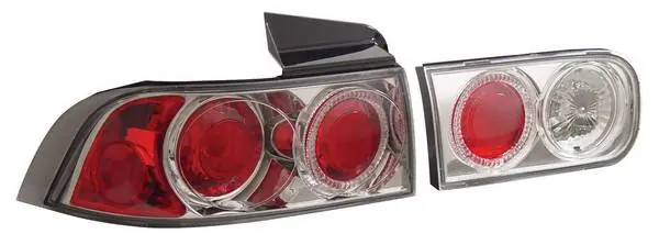 Acura Integra 4DR Anzo Taillights - with Halo - Chrome - 221007 Weekend Sale