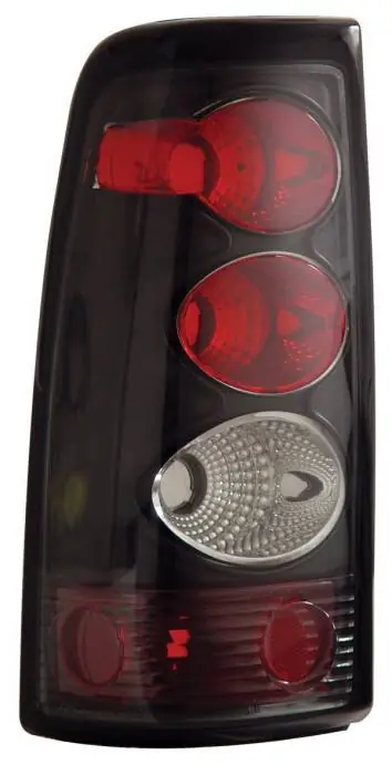 Exclusive Chevrolet Silverado Anzo Taillights - Black - 211022