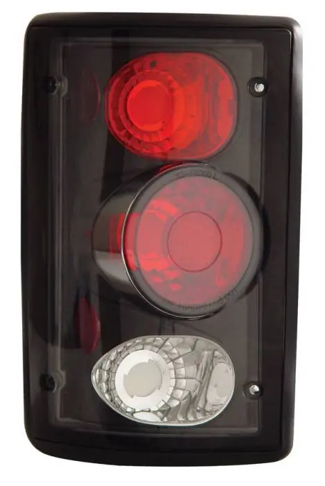 Ford Excursion Anzo Taillights - Black - 211051 Modern