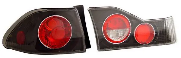 Place Order Honda Accord 4DR Anzo Taillights - Black - 221041