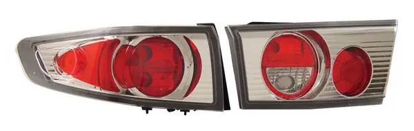 Premium Honda Accord 4DR Anzo Taillights - Chrome - 221028