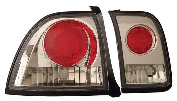 One Day Deal Honda Accord Anzo Taillights - Chrome - 221037
