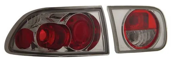 Honda Civic 2DR & 4DR Anzo Taillights - Chrome - 221054 Price Drop