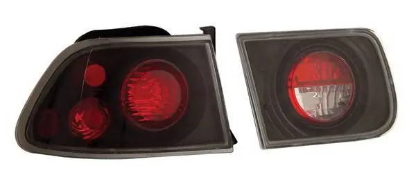 Honda Civic 2DR Anzo Taillights - Black - 221062 Buy Today